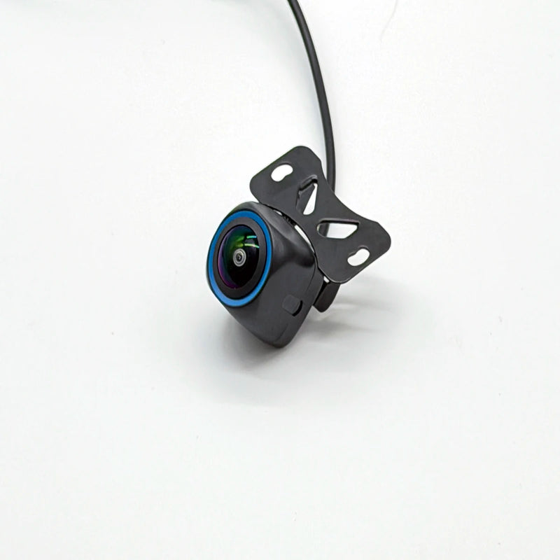 Caméra de Recul AHD Fisheye Bague Bleue Support Métal