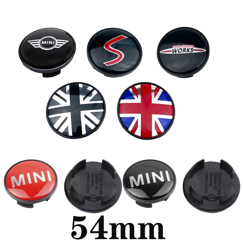 Cache-Moyeux Mini Cooper R50 R53 R56 F56 54mm