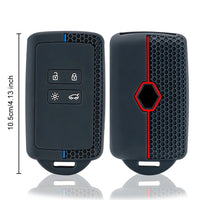 Étui de Protection Clé Renault Carte Silicone Clio 4 Clio 5 Captur Mégane Austral Arkana Kadjar Duster