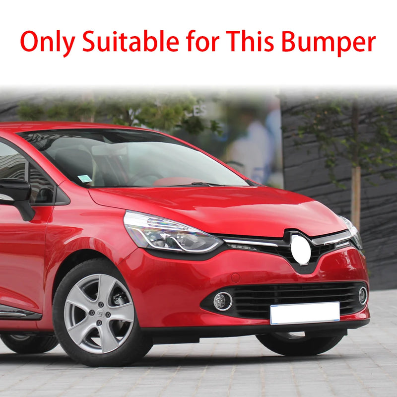 Lame Avant 3 Pièces Renault Clio 4 IV 2012-2019 Noir Brillant