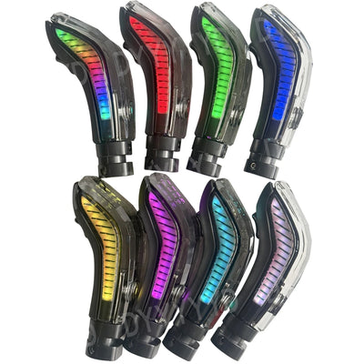 Pommeau de Vitesse LED Cristal 7 Couleurs Universel