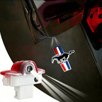 Projecteur de Porte LED Ford C-Max S-Max Focus Kuga Mustang Lumière de Bienvenue 2 Pièces 2007-2013