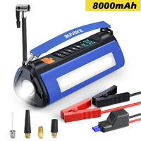 Booster de Batterie Voiture TS03 avec Compresseur d'Air et Lampe