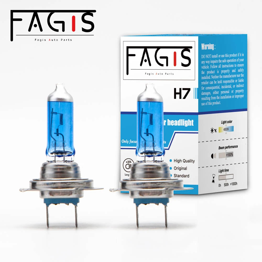 Ampoule Halogene H7 12V 55W Universelle 2 Pieces