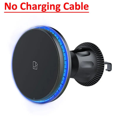 Support Téléphone Voiture Chargeur Induction Magnétique 15W