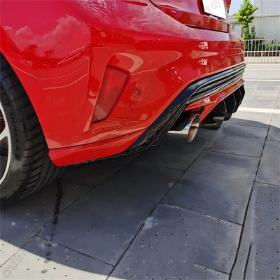 Diffuseur Arrière Ford Focus ST MK4 2019-2021 Noir Brillant