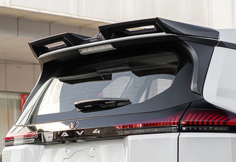 Hinterer Dachspoiler Toyota RAV4 2020-2026 in ABS glänzend schwarz, weiß oder Carbon-Optik