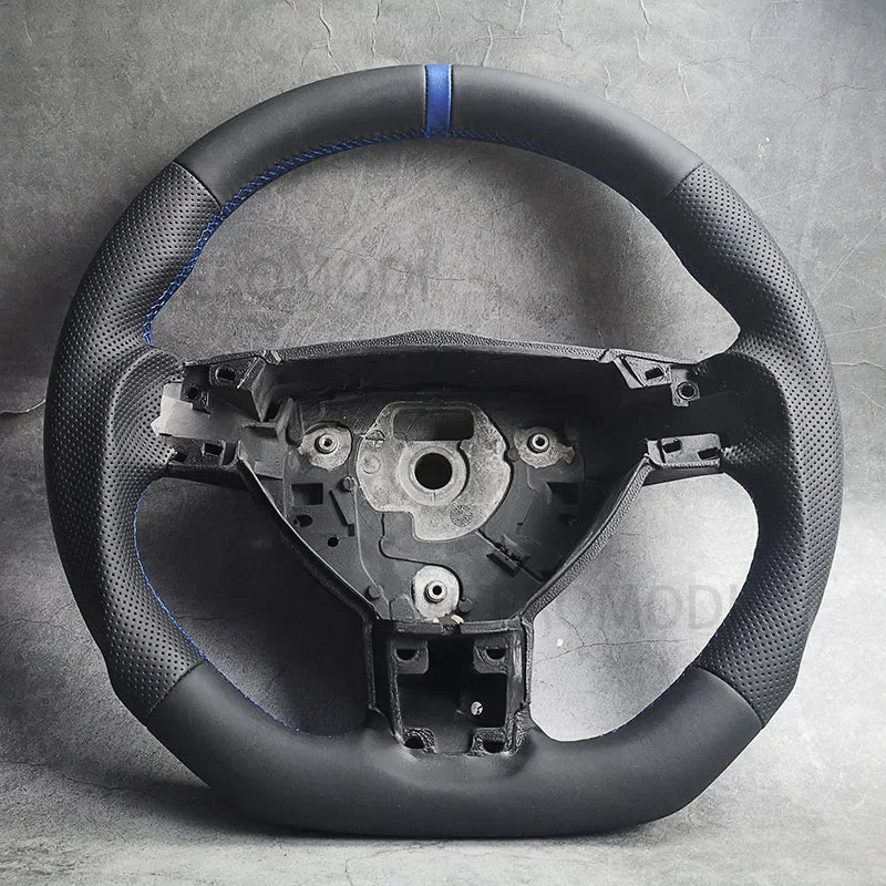 Volant Sport Cuir Opel Astra H OPC Méplat Perforé