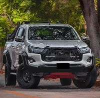 Kit Carrosserie Conversion Gr Sport 2023 Toyota Hilux Revo 2016-2020 Pare-Chocs Calandre Phares Élargisseurs d'Ailes