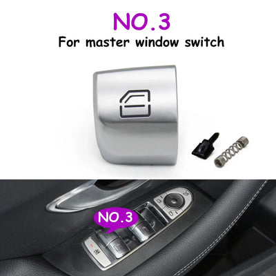 Cache-Boutons Lève-Vitre Mercedes W205 W213 W222 GLC