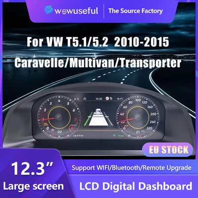 Tableau de Bord Numérique VW Transporter T5 2010-2015