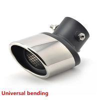 Embout d'Échappement Inox Universel Peugeot 208 308 3008 Droit ou Coudé