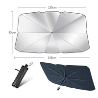 Pare-Soleil Pare-Brise Renault Mégane 2 3 4 Parapluie Pliable Anti-UV Argent ou Holographique