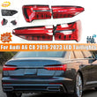 Feux Arrière LED Audi A6 C8 2019-2023 Clignotant Dynamique