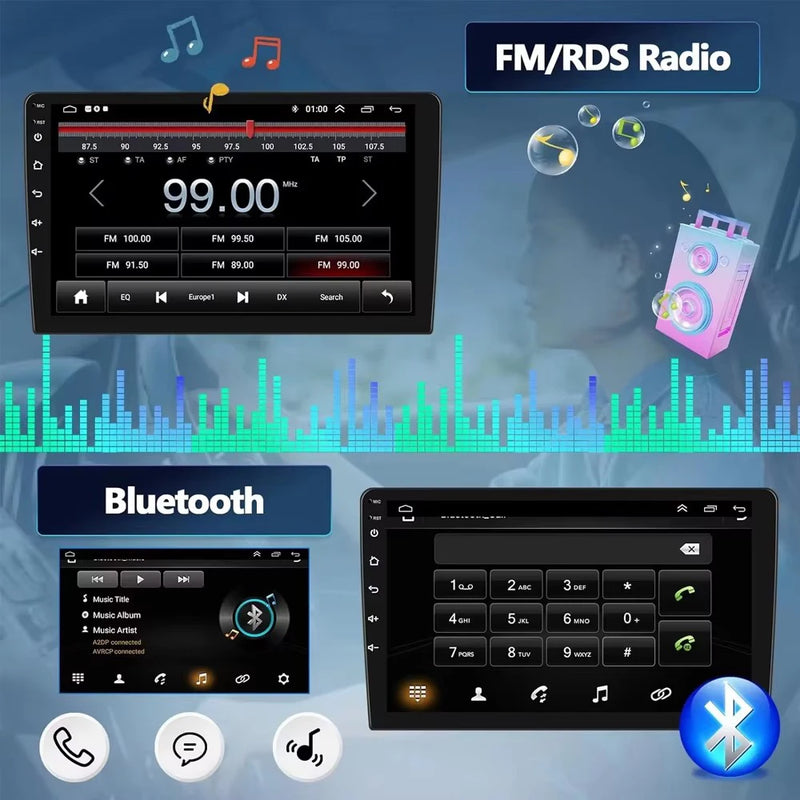 Autoradio Android 16 Dodge Challenger 2011-2014 Écran QLED CarPlay GPS Caméra DVR