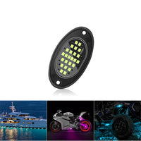 Éclairage d'Ambiance LED 4 Modules Étanches Sous Châssis