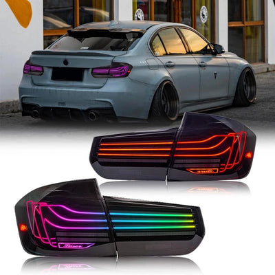 Feux Arrière LED BMW Série 3 F30 F80 2013-2018 Paire