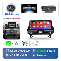 Autoradio Android 16 Mercedes ML GL GLE GLS W166 X166 2012-2019 Écran 12,3 pouces CarPlay NTG