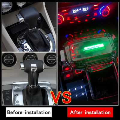 Pommeau Vitesse Cristal LED VW Audi Skoda Auto