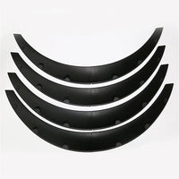 Élargisseurs d'Ailes Universels Voiture Lot de 8 Pièces Noir