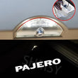 Projecteur de Porte LED Mitsubishi Pajero V80 V87 V93 V97 2007-2018 Lumière de Bienvenue 2 Pièces