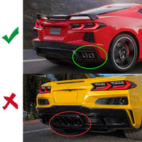 Diffuseur Arrière Chevrolet Corvette C8 Stingray Z51 2020-2025 — vue d'ensemble
