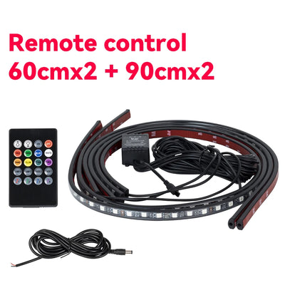 Éclairage d'Ambiance LED Néon RGB Sous Châssis Voiture