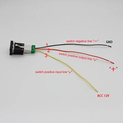 Bouton Poussoir LED Rouge Volkswagen Golf 6 Jetta 5 Scirocco