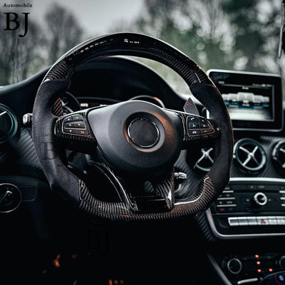Volant LED Carbone Mercedes AMG 2015-2018