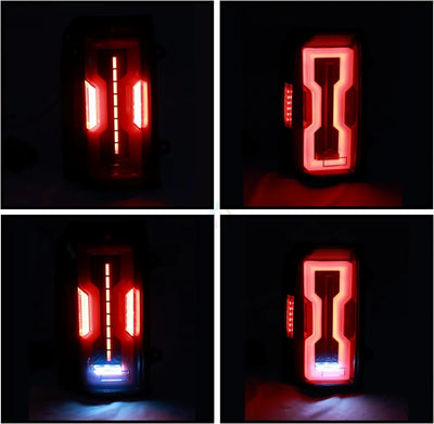 Feux Arrière LED Jeep Patriot Look Sport Fumé