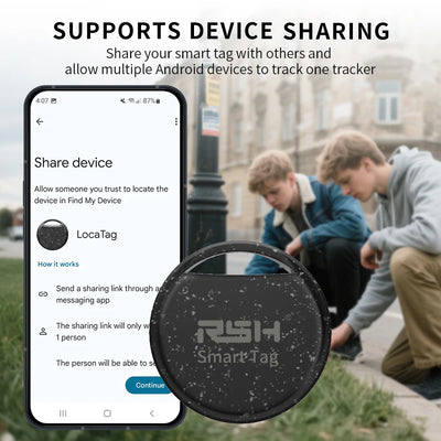 Traceur GPS Bluetooth Voiture RSH Smart Tag Android