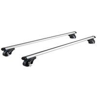 Barres de Toit VEVOR Aluminium Verrouillables Rails Latéraux