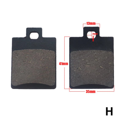 Plaquettes de Frein Moto Quad ATV Scooter 50-250cc
