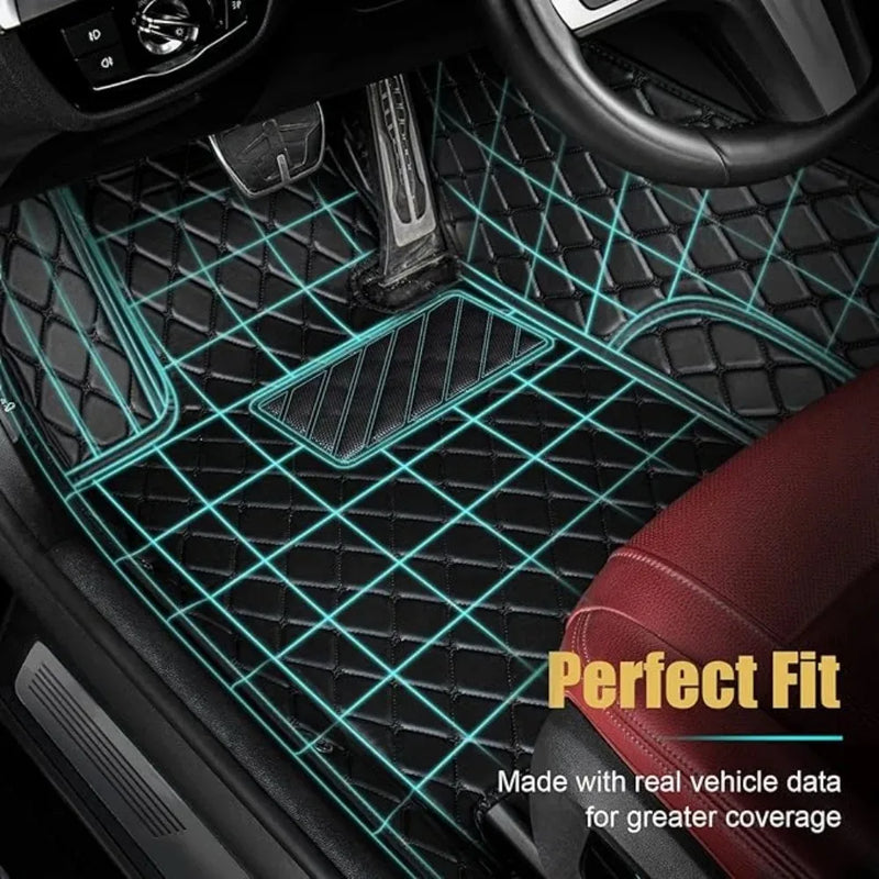 Tapis de Sol Peugeot 208 II P21 2019-2026 Faciles à Nettoyer Antidérapants 5 Places