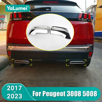 Embout d'Échappement Peugeot 3008 5008 GT 2017-2023