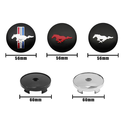 Cache-Moyeux Ford Fiesta Focus Mondeo Mustang 56mm 60mm