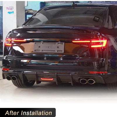 Diffuseur Arrière Audi A4 S4 B9 S-Line 2017-2019