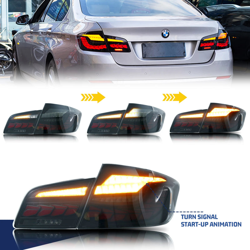 Feux Arrière LED BMW Série 5 F10 2009-2016 — vue de profil