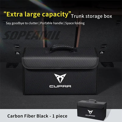 Rangement de Coffre Pliable pour Cupra