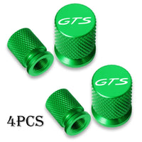 Bouchons de Valve Porsche GTS Lot de 4 en Métal Coloré pour Cayenne Cayman Panamera Macan 911 718