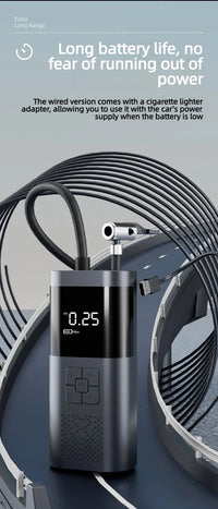 Booster de Batterie Voiture 600A Compact avec Compresseur 6000 mAh