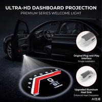 Projecteur de Portière Audi A4 A5 A6 A7 — vue d'ensemble