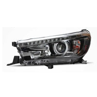 Phares LED Toyota Hilux Revo 2015-2020 Double Lentille Angel Eye Clignotant Dynamique