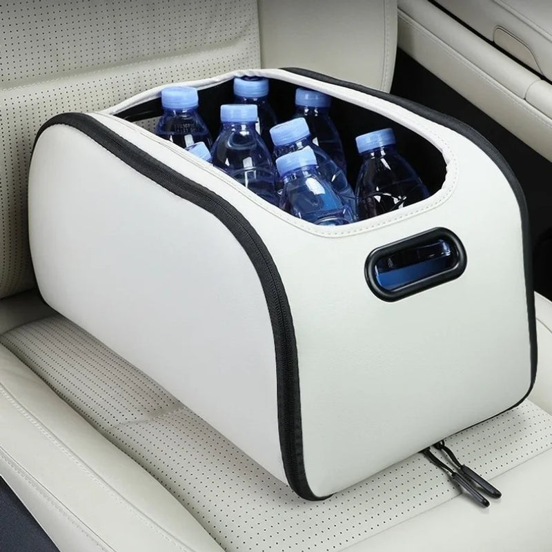 Organiseur Voiture Siège et Coffre Similicuir 38 x 26 x 21 cm