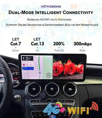 Autoradio Android 14 Mercedes-Benz GLC X253, C et Classe V W447 2015-2021 Écran 14,6 pouces CarPlay 4K