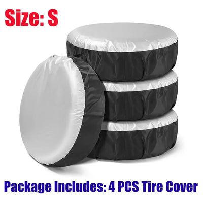 Housse de Protection Pneu de Secours Voiture SUV Oxford