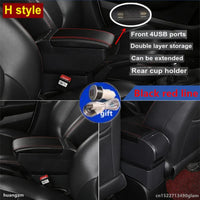 Accoudoir Central Citroën C3 C4 Coulissant 4 ou 9 USB Double Rangement