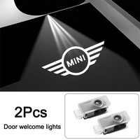 Projecteur de Portière LED HD Logo MINI Cooper JCW — vue de face
