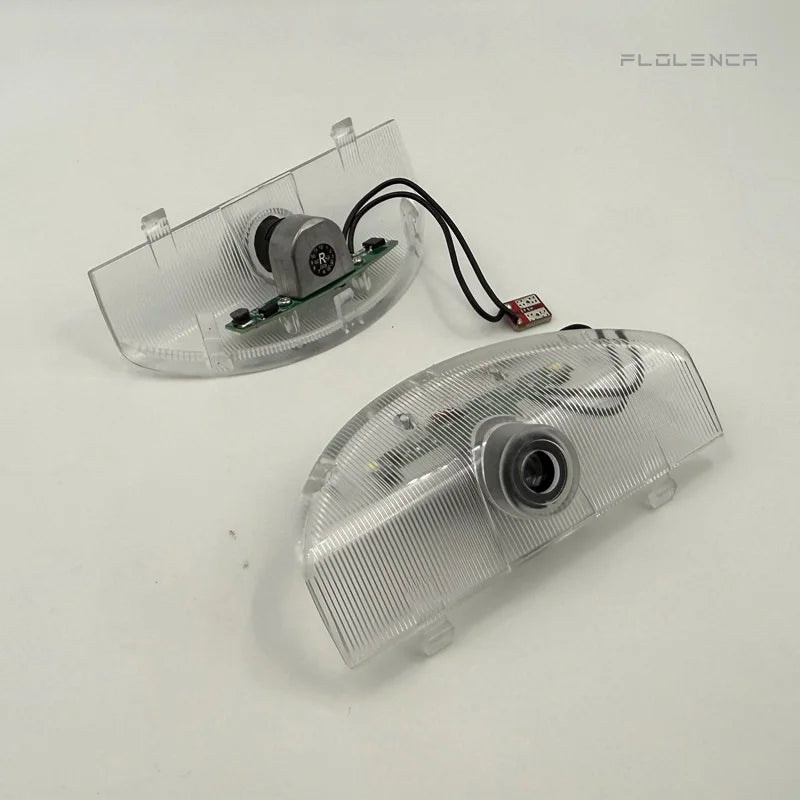 Projecteur de Porte LED Mitsubishi Pajero V80 V87 V93 V97 Montero Grandis Lumière de Bienvenue 2 ou 4 Pièces