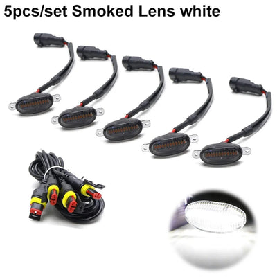 Feux de Gabarit LED Fumés Ambre ou Blanc